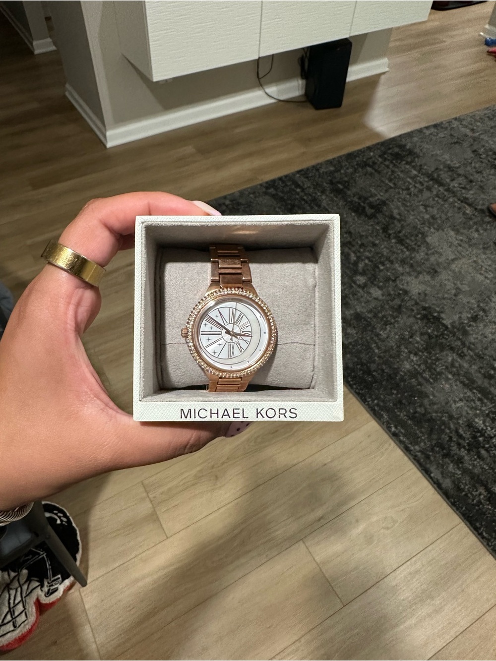 Michael Kors Women’s Rose Gold Bracelet Watch